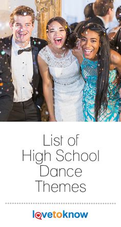 the list of high school dance themes for your next prom or special event is here