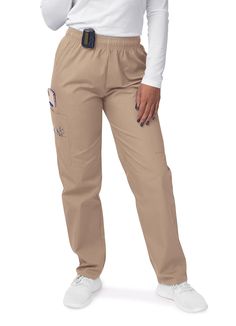 PRICES MAY VARY. FIT & STYLE: Classic Fit, Natural-Rise, Tapered Leg. Inseam 30". POCKETS: 4 Pockets: 2 Large Cargo Pockets, Cell Phone Pockets, Scissor Pocket. FEATURES: Wide Full Elastic Waistband With Inner Drawstring. PROFESSIONAL: This Scrub Pants is Perfect For Any Nurse, Doctor & More! MATERIAL: Sturdy Material is Ideal for any Medical Work Environment. About Us:
With over 45 years of experience, Sivvan has been producing medical uniforms since 1971. We are known for our exceptional quali Scrubs For Women, Drawstring Cargo Pants, Cargo Scrub Pants, Safety Clothing, Nurse Doctor, Medical Uniforms, Womens Scrubs, Medical Scrubs, 45 Years