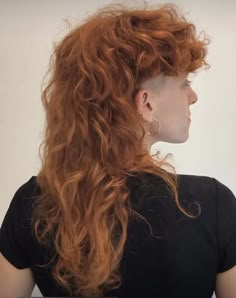 Curly Mullet, Epic Hair, Haircut Inspiration, Peinados Fáciles Para Cabello Corto, Alternative Hair, Curly Hair Cuts, Dope Hairstyles