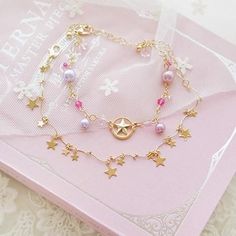 Star Hairpin, Sakura Card Captor, Princess Jewelry, Dragon Earrings, Kawaii Jewelry, Magical Jewelry, Kawaii Accessories