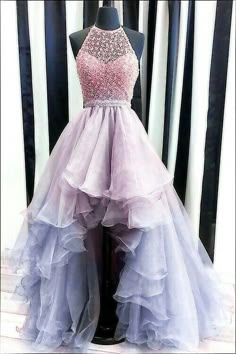 Chic Formal Dress, Halter Prom Dresses, Formal Dresses For Teens, Prom Dress Ideas, Prom Dresses Modest, Cute Prom Dresses, Pretty Prom Dresses, Dream Dresses, Grad Dresses