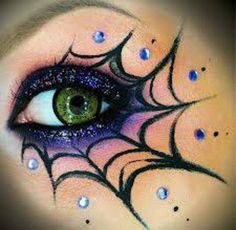 Another cool makeup Carnaval Make-up, Maquillage Halloween Simple, Fantasy Make-up, Halloween Makeup Look, Halloweenský Makeup, Halloween Fest, Halloween Eye Makeup, Witch Makeup, Halloween Eyes