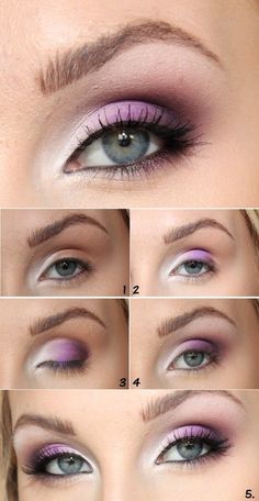 Eye makeup tutorial| Party in the usa makeup tutorial|Party eye makeup step by step| Evening and party, special occasion and tutorials for blue, green, Purple Smokey Eye Makeup, Party Eye Makeup, Usa Makeup, Purple Smokey Eye, Smokey Eyeliner, Purple Eye Makeup, Makeup 101, Smokey Eye Tutorial, Smokey Eye Makeup Tutorial