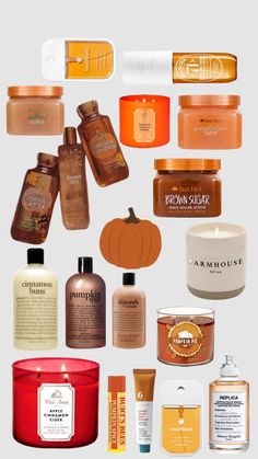 #fall Fall Products Aesthetic, Autumn Scents Perfume, Fall Shower Products, Fall Body Care Routine, Vanilla Fall Aesthetic, Autumn Body Care, How To Smell Like Pumpkin, Autumn Skincare Aesthetic, Fall Body Wash