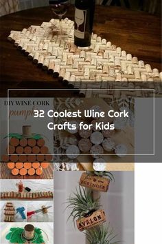 wine cork crafts for kids to make