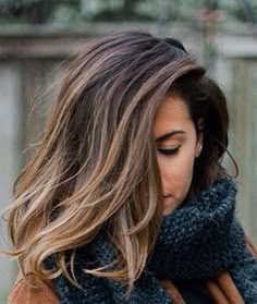 34 Amazing Looks for Brown Balayage Hair Is for You Brunette Lob, Hair Color Trends, Shampoos