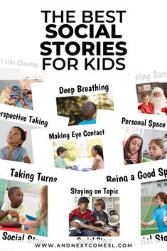 the best social story printables for kids