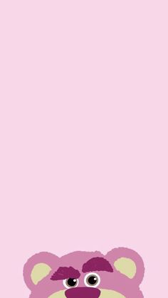 a pink teddy bear on a pink background