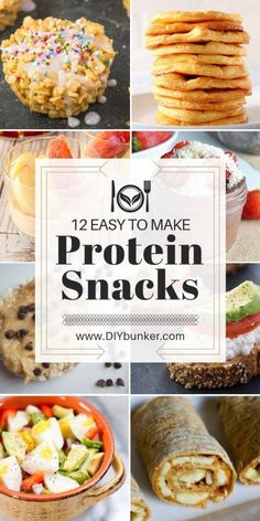 the top ten easy to make protein snacks