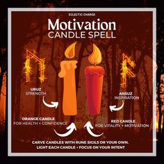 Candle Carving Spells, Candle Runes, Orange Candle Magic, Candle Color Meanings Magic, Moon In Aries, Candle Color Meanings, Full Moon In Aries, Simple Candle