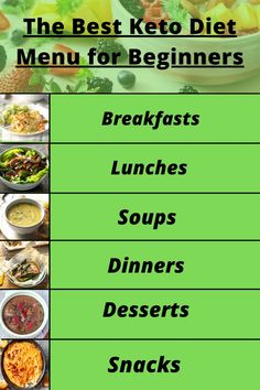 keto diet menu for beginners! You will learn all about the keto diet Menu for Beginners here! Includes guides to getting started, keto food lists, and of a full course, the best easy keto Menu for beginners! #ketodietmenuforbeginners | Keto recipes | Keto diet for beginner| | keto meal plans| Keto Menu For Beginners, Keto Meal Plans, Keto Food List, Best Keto Diet, Soup Dinner, Keto Food