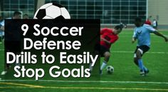 soccer defense drills to easily stop goals