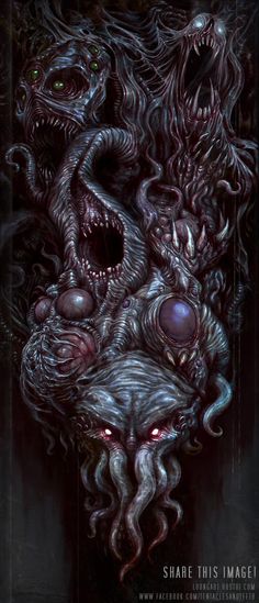 The Great Old Ones by TentaclesandTeeth.deviantart.com on @deviantART Creature Fantasy