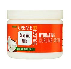 Creme Of Nature Coconut Milk Moisturising Curl Cream 340 ml Hair Growth Rate, Curling Cream, Skincare Regimen, Curly Hair Styles Easy, Twist Outs