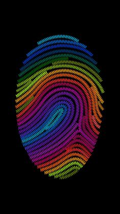 an image of a colorful spiral design on a black background