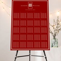 Minimalist single lined ivory cream white  rectangle double happiness on a red background chinese wedding seating chart foam board.

This design features a modern double happiness symbol in minimalist chinese writing within a simple rectangle frame on a plain background. A stylish and classy asian themed wedding design for the contemporary chinese couple.

The double happiness is an auspicious and good luck symbol used in all traditional oriental weddings and celebrations.

The base background c Double Happiness Chinese, Double Happiness Symbol, Chinese Couple, Base Background, Happiness Symbol, Luck Symbol, Good Luck Symbols, Chinese Writing, Plain Background