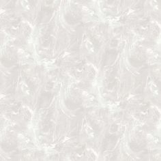 a white marble textured wallpaper with grey and white swirls on the surface