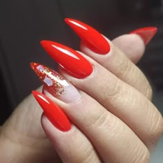 Gothic Nails, Nail Designer, Almond Nails, Winter Nails, Red Nails, Nails Inspiration, Nail Inspo