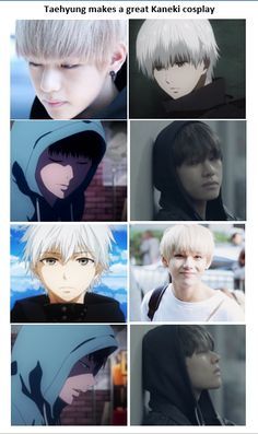 BTS members as anime characters Jin as Gojo RM as Loid and more