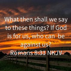 a sunset with the words, just as the prophet isaiah had written look i am sending my message ahead of you, and he will prepare your way