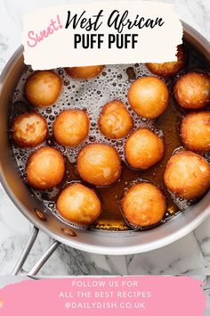 Puff Puff African Puff Puff, African Dessert Recipes, Side Dish Easy, African Snacks, Airy Interior, Puff Balls, African Dessert, West African Food, Puff Puff