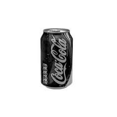 a can of coca cola on a white background