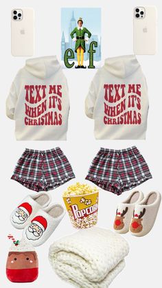 christmas sleepover!! 🎄❄️ Sleepover Outfit, Christmas Sleepover, Matching Christmas Outfits, Preppy Inspiration