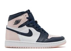 Wmns Air Jordan 1 Retro High OG SE 'Bubble Gum' - Air Jordan - DD9335 641 - atmosphere/white/laser pink/obsidian | Flight Club Bubblegum Color, Retro Jordans, Pink Jordans, Jordan Retro 1, Womens Air Jordans, Jordan 1 High Og, Sneaker Stores, Air Jordan 1 Retro High Og, Air Jordan 1 Retro High