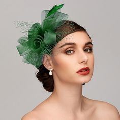 Category:Fascinators,Headpiece; Embellishment:Bow(s); Gender:Women's; Quantity:1PC; Occasion:Melbourne Cup,Ladies Day,Horse Race,Wedding; Material:Feather,Net; Head Circumference:54-58; Front page:WE; Shipping Weight:0.037 Race Wedding, Kentucky Derby Wedding, Derby Wedding, Wedding Tea Party, Cocktail Vintage, Horse Wedding, Derby Hats Fascinators, Wedding Party Accessories, Horse Race