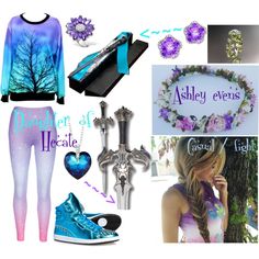 "Hecate" by daughter-of-artemis-real on Polyvore Artemis Outfit Aesthetic, Hunter Of Artemis Outfit, Daughter Of Hades Aesthetic Outfit, Hecate Aesthetic, Cabin Fashion, Cabin Clothes, Hecate Cabin