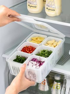 Top Of Freezer Storage, Grocery Shopping Fridge, Fridge Organizer Walmart, Storage For Fridge, Ztorage Next To Fridge, Organizer For Freezer, Milk Fridge Storage, Best Way To Organize Freezer, Freezer Storage Solutions