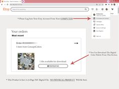 an image of a web page with the text'your orders must be sent '