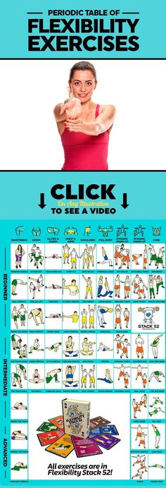 a poster with an image of a woman doing exercises on the front and back of it