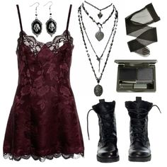 descendants dr outfit aesthetic #shifting #descendants #vk #outfit #whimsigoth #aesthetic #grunge #rockstargf #femmefatale #coquette #downtowngirl #90s #lanadelrey Whimsigoth Aesthetic, Descendants Dr, Mode Hippie, Swaggy Outfits, Outfit Aesthetic, Goth Outfits, Alternative Outfits, Aesthetic Grunge, Really Cute Outfits