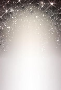 an abstract background with stars and snow flakes in the sky, as well as space for text