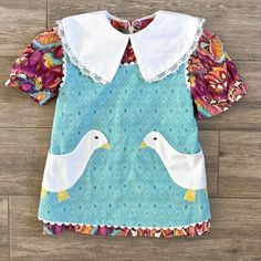 Toddler Girls 2PC Peregrine Designs Colorful Vintage Style Dress + Pinafore 2T | eBay Spring School Cotton Dresses, Spring Cotton School Dress, Multicolor Cotton Dress For Easter, Multicolor Cotton School Dress, Multicolor Sleeveless Dress For School, Playful Multicolor Dresses For School, Fitted Multicolor Dress For School, Spring Short Sleeve School Dress, Fitted Multicolor Dresses For School