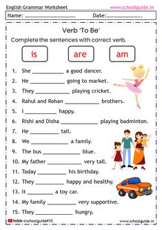 an english worksheet with pictures and words