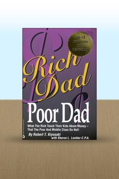 the cover of rich dad, poor dad