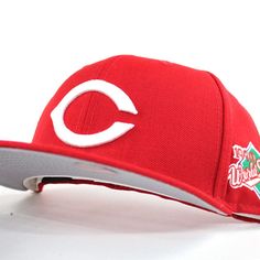 Retro Cincinnati Reds 1990 World Series New Era 59Fifty fitted hat in Red and Gray Under Brim with White or Black Sweatband. Watch this:Please ‘like’ and subscribe to my channel, and click the ‘bell’ icon to get video updates. 11941904 Red Nike Shoes, Mlb Hats, New Era Hats, Bell Icon, Head Gear, The New Wave, Red Nike, New Era Cap, New Era 59fifty