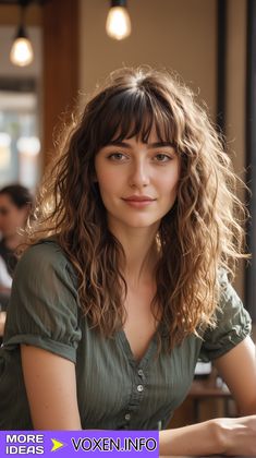 Bangs For Fine Wavy Hair, Long Tousled Hair, Wavy Hair Lengths, Natural Waves With Bangs, Wavy Long Hair With Bangs, Fringe Wavy Hair, Natural Wavy Hair Bangs, Bangs On Wavy Hair, Medium Wavy Hair With Bangs