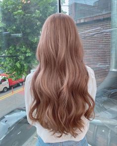 Strawberry Ash Hair, Korean Light Hair, Strawberry Ash Brown Hair, Dusty Ginger Hair, Red Ash Hair, Beige Strawberry Blonde Hair, Korean Hair Color Blonde, Dark Milk Tea Brown Hair, Muted Hair Color