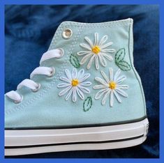 Etsy Aesthetic, Aesthetic Prints, Embroidered Converse, Aesthetic Posters, Shop Aesthetic, Stickers Etsy, Embroidery Shoes, Aesthetic Jewelry, Pola Sulam