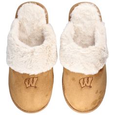 Keep your feet warm while repping the Wisconsin Badgers with these cozy Faux Fur Slippers from ZooZatz. These slippers are designed with a textured sole for reliable traction and a slip-on style for easy wear, allowing you to showcase your team spirit even from the comfort of your home. The faux fur lining offers luxurious warmth, making them perfect for cozy nights in or chilly Wisconsin Badgers game days. Faux Fur Slippers, Wisconsin Badgers, Fur Slippers, Perfect Game, Michigan Wolverines, Slipper Shoes, Team Spirit, Easy Wear, Badger