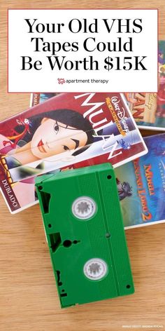 an old vhs tapes could be worth $ 15k