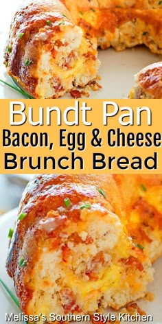 the bundt pan bacon egg and cheese brunch bread