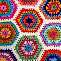 a multicolored crocheted granny granny granny granny granny granny granny granny granny granny granny