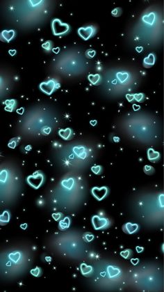 Grunge 
Girly 
Blue wallpaper
Hearts 
Heart 
Sparkling Grunge Background, Stars, Blue, Black