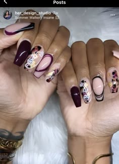 Designer Nails, Art Deco Nails, Sassy Nails, Diva Nails, Different Nail Designs, Model Nails, Basic Nails