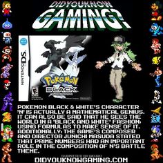 an advertisement for the game pokemon black and white characters in front of a black background