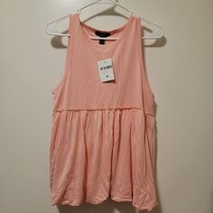 Forever 21 Sleeveless Shirt. Pink Size Medium. New With Tags. Casual Tank Vest For Summer, Pink Sleeveless Summer Top, Casual Spring Cami Blouse, Trendy Sleeveless Summer Camisole, Trendy Tank Blouse For Summer, Pink Sleeveless Top For Day Out, Trendy Sleeveless Vest For Day Out, Sleeveless Blouse For Spring Day Out, Trendy Pink Summer Vest